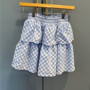 Blue Gingham Skirt Girls 10 Tommy Bahama SISTER SET